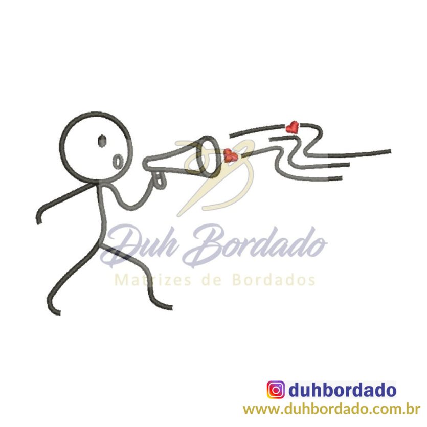 Matriz de Bordado Dia dos Namorados