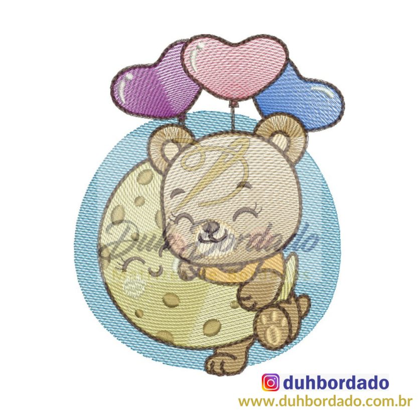 Matriz de Bordado Ursinho