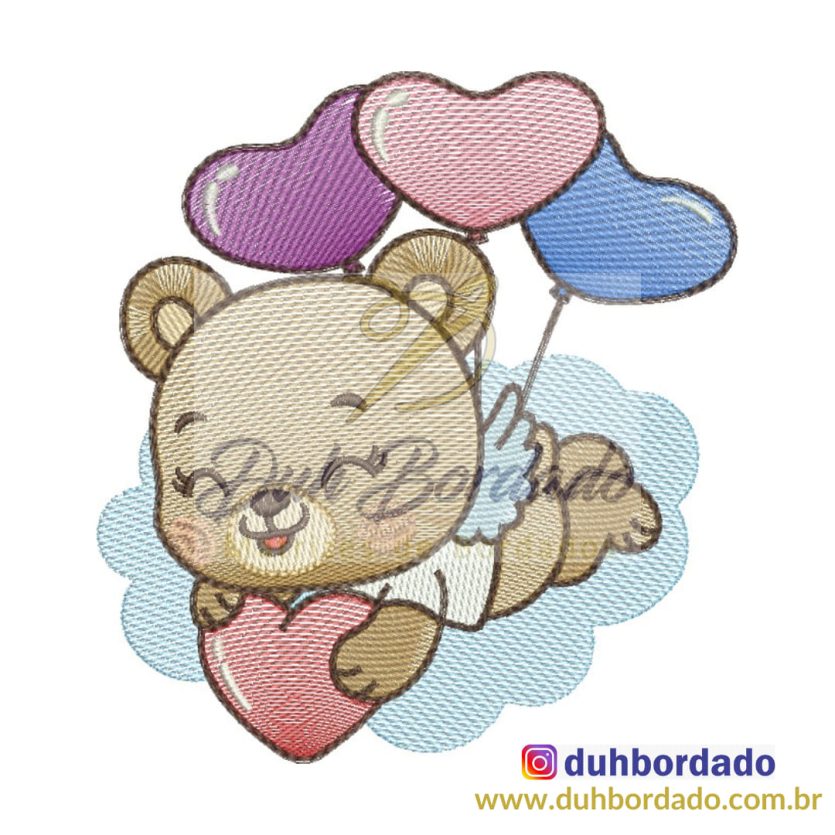 Matriz de Bordado Ursinho