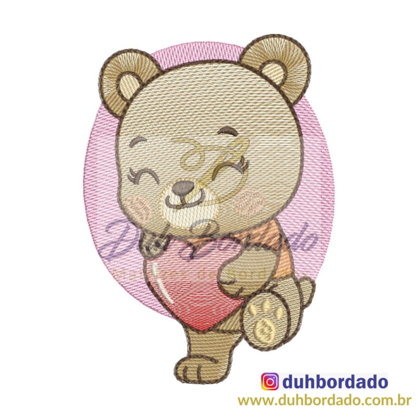 Matriz de Bordado Ursinho
