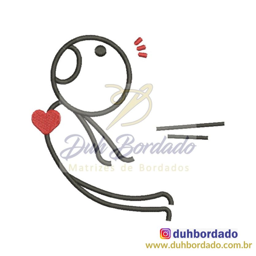 Matriz de Bordado Dia dos Namorados