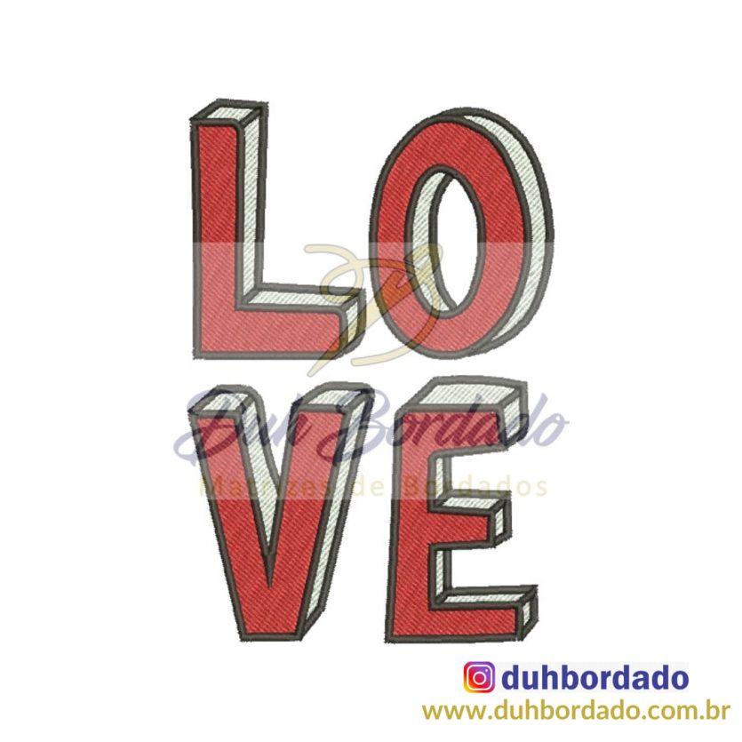 Matriz de Bordado Dia dos Namorados