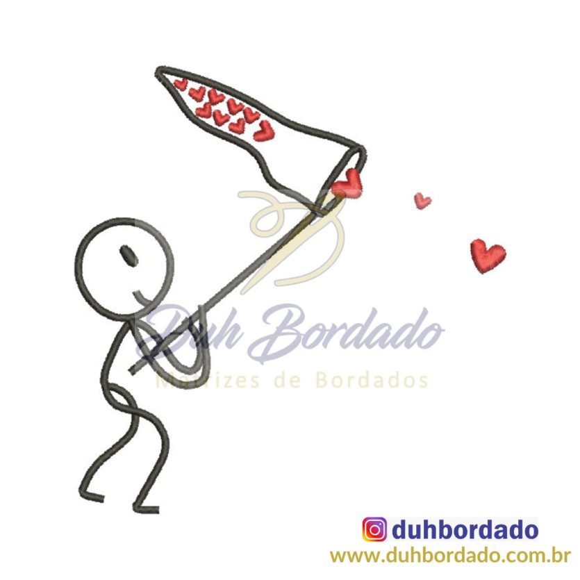 Matriz de Bordado Dia dos Namorados