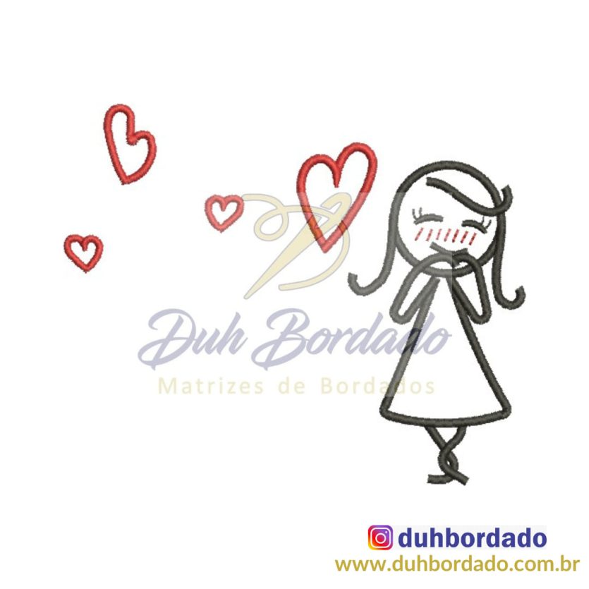 Matriz de Bordado Dia dos Namorados
