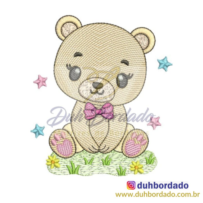 Matriz de Bordado Ursinha