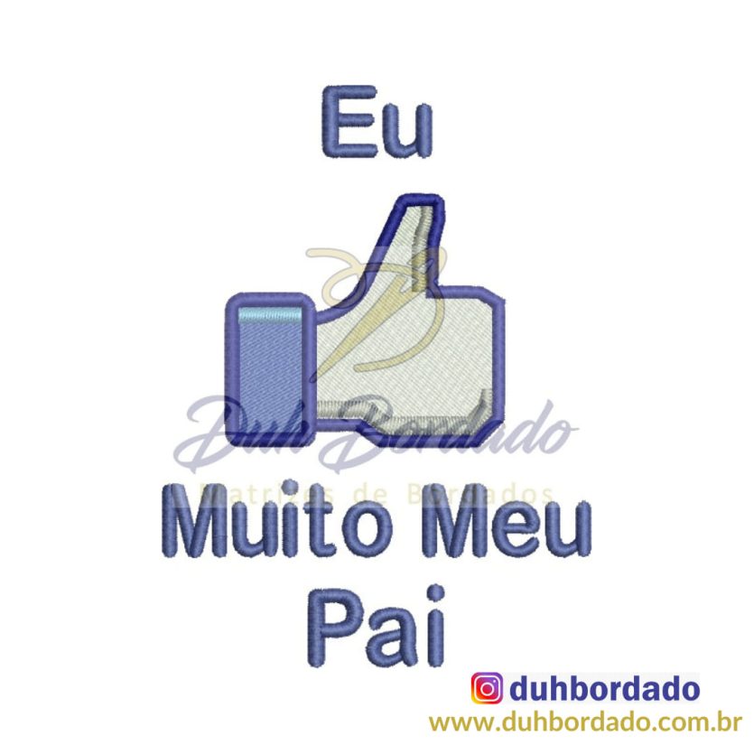 Matriz de Bordado Dia dos Pais