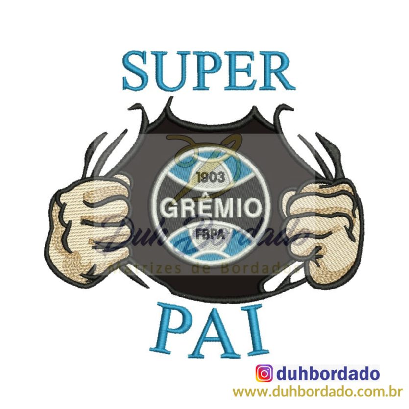 Matriz de Bordado Grêmio