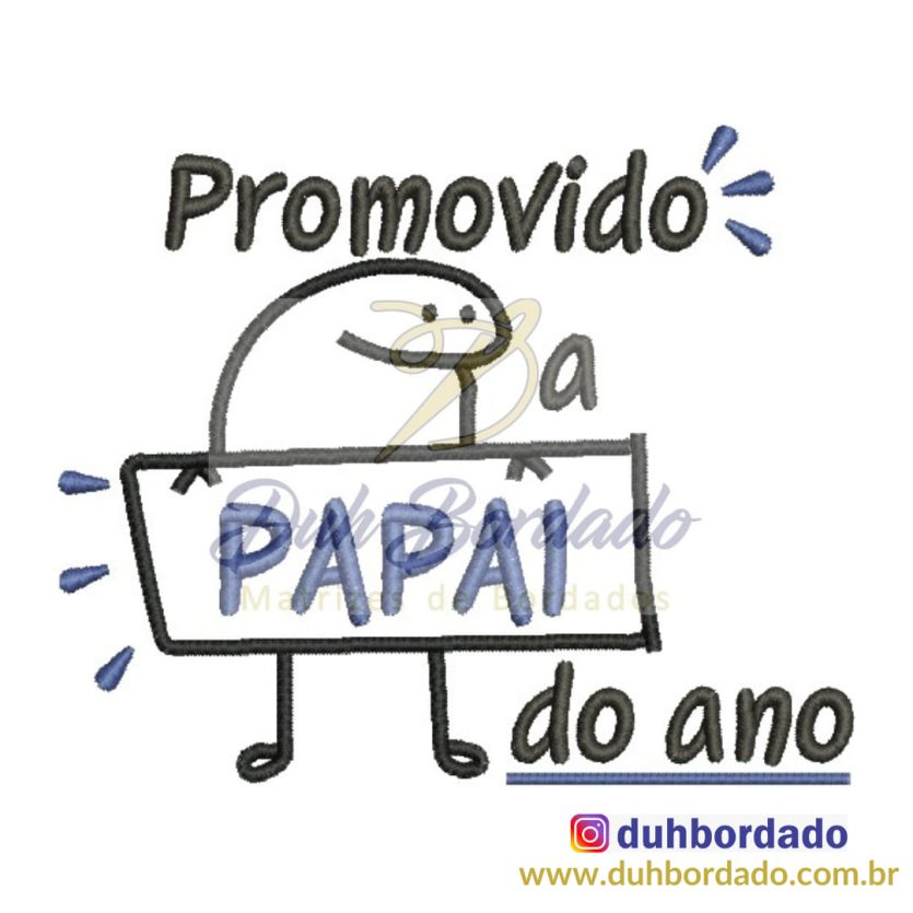 Matriz de Bordado Flork Dia dos Pais