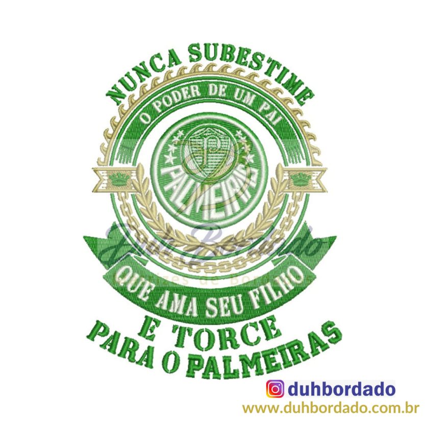 Matriz de Bordado Palmeiras