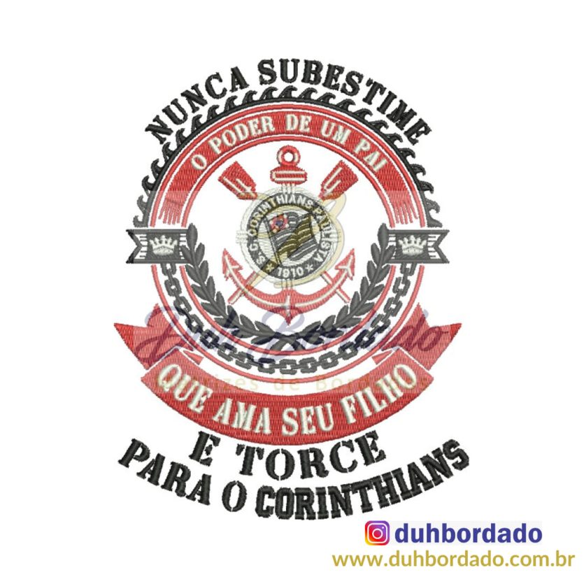 Matriz de Bordado Corinthians