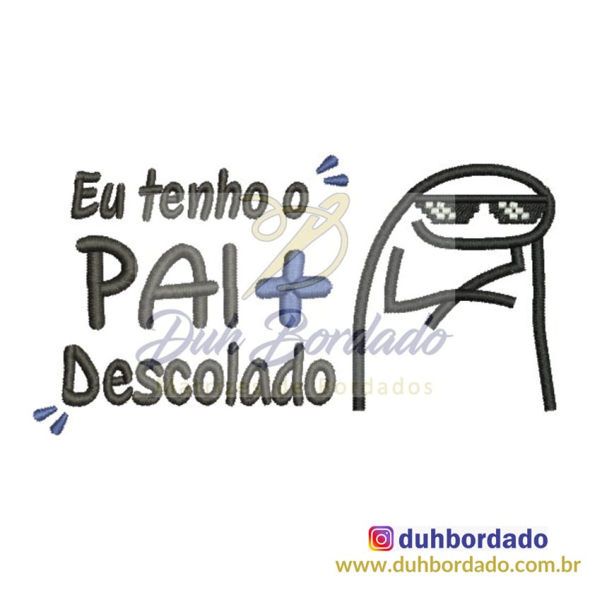 Matriz de Bordado Flork Dia dos Pais