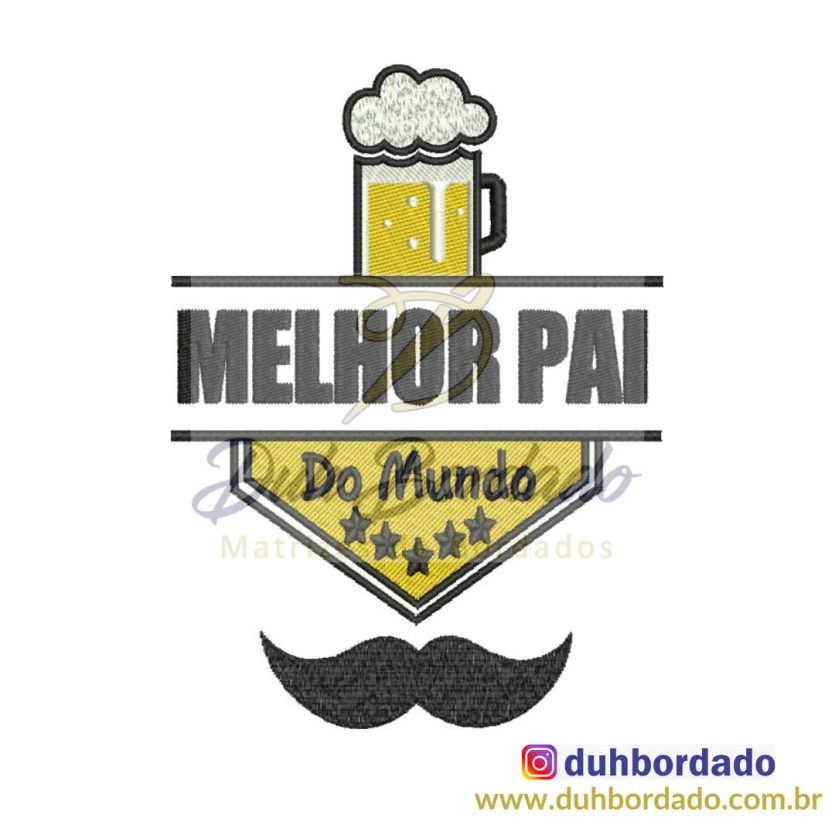 Matriz de Bordado Dia dos Pais