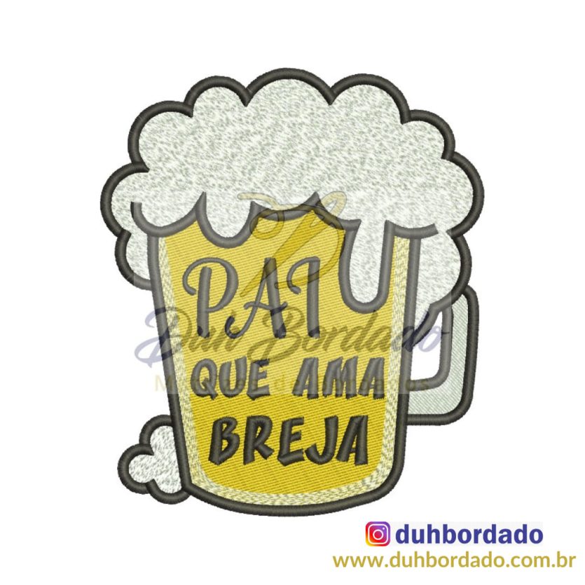 Matriz de Bordado Dia dos Pais