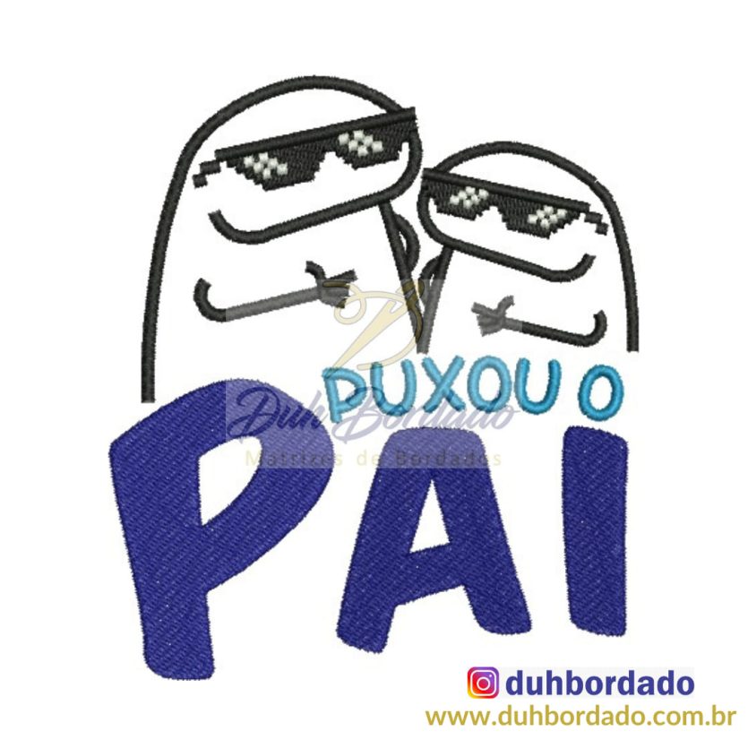 Matriz de Bordado Flork Dia dos Pais