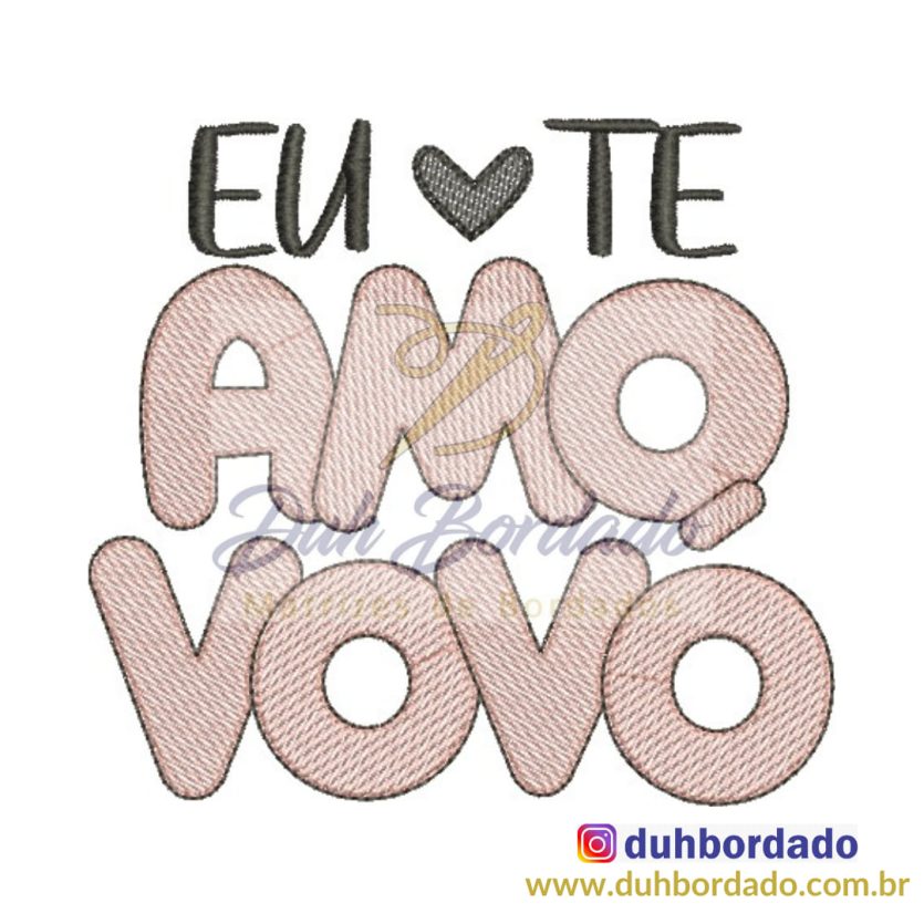 Matriz de Bordado Dia dos Avós