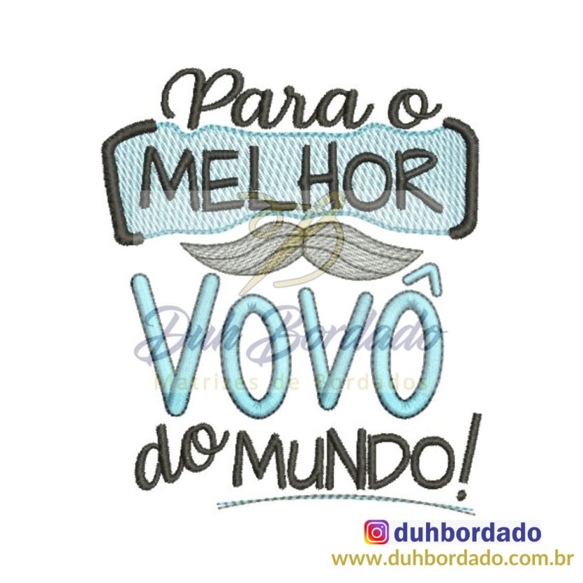 Matriz de Bordado Dia dos Avós