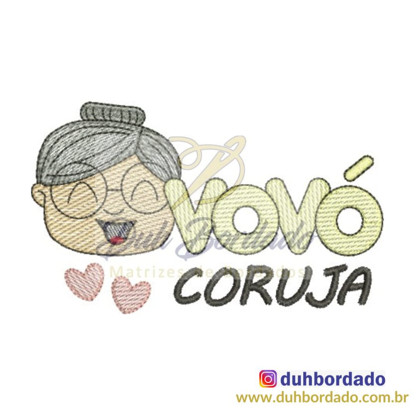 Matriz de Bordado Dia dos Avós