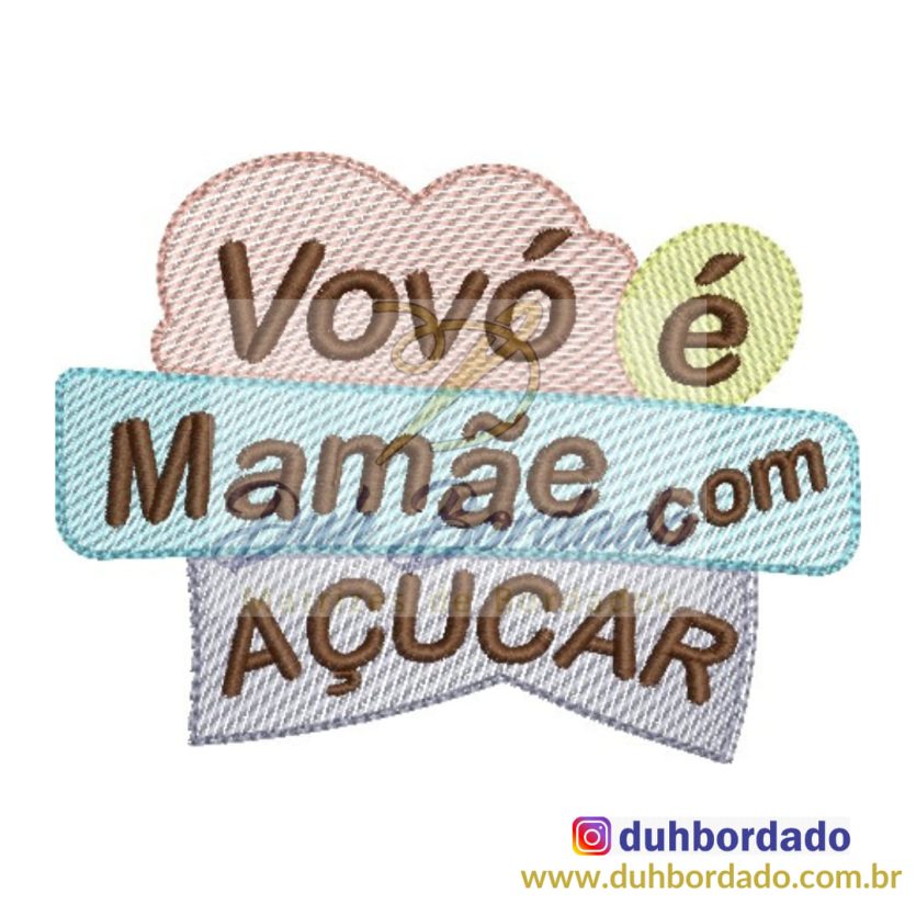 Matriz de Bordado Dia dos Avós