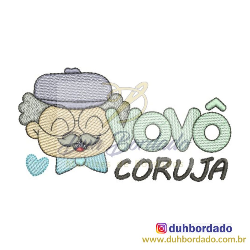 Matriz de Bordado Dia dos Avós