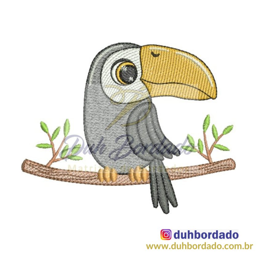 Matriz de Bordado Tucano Baby