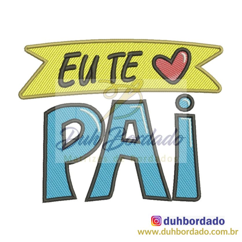 Matriz de Bordado Dia dos Pais