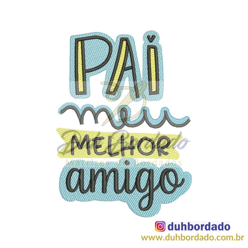 Matriz de Bordado Dia dos Pais