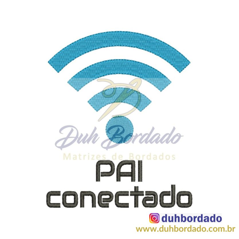 Matriz de Bordado Dia dos Pais