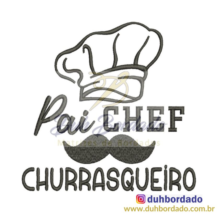 Matriz de Bordado Dia dos Pais