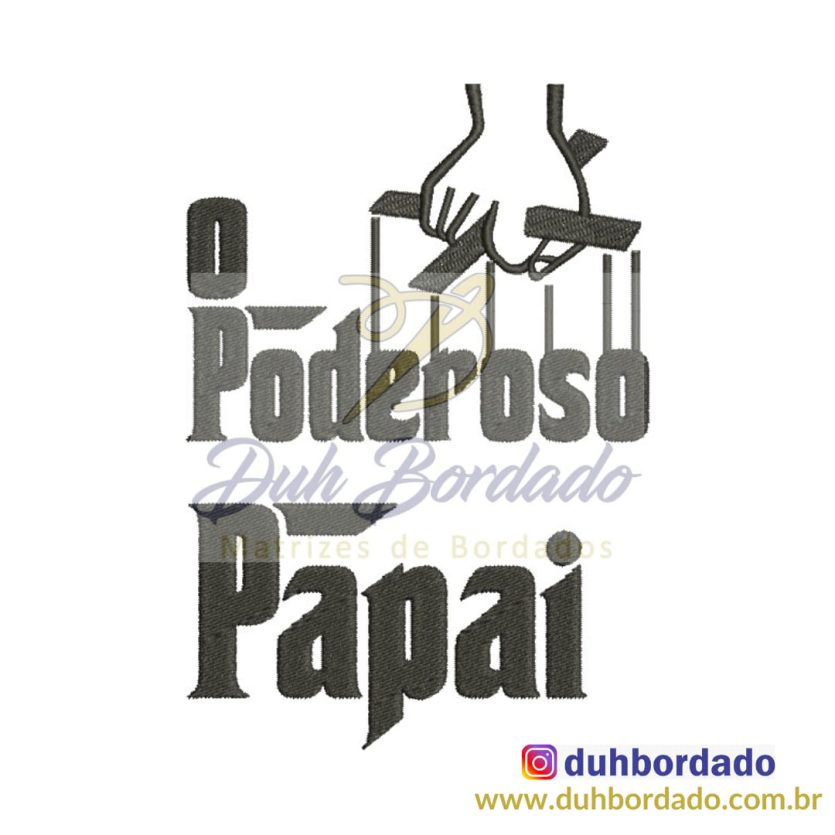 Matriz de Bordado Dia dos Pais