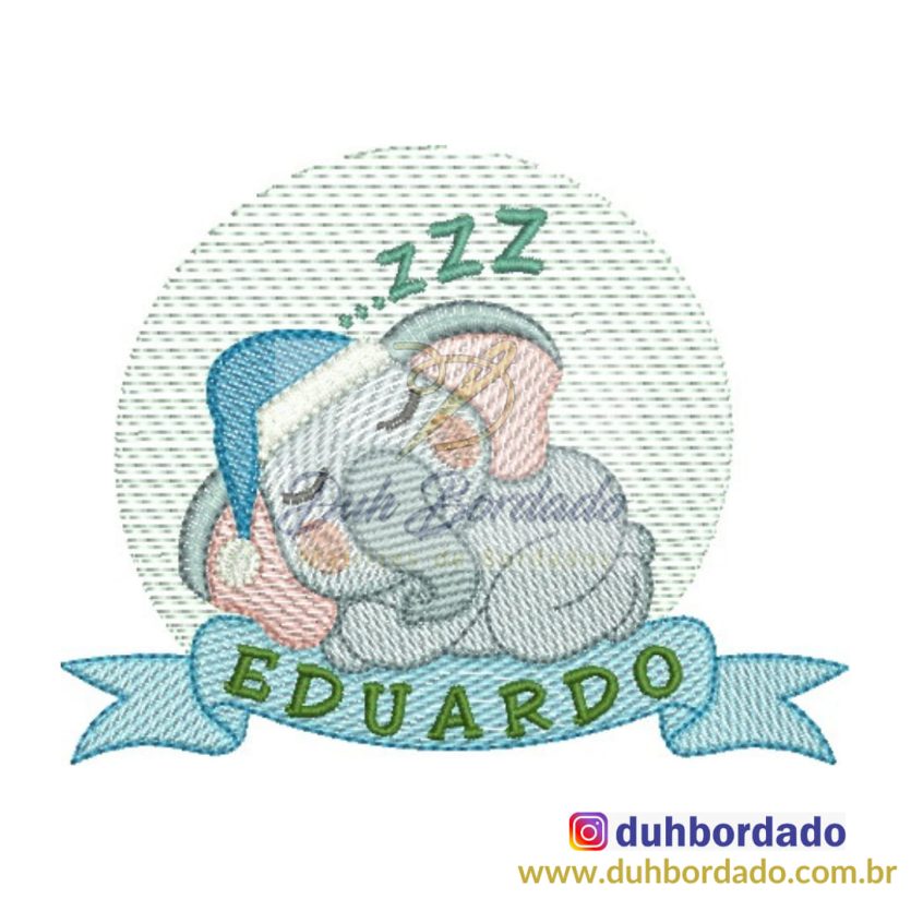 Matriz de Bordado Elefante