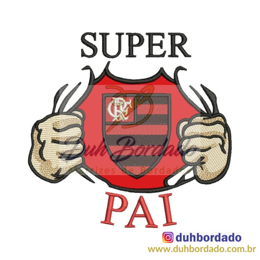 Matriz de Bordado Flamengo