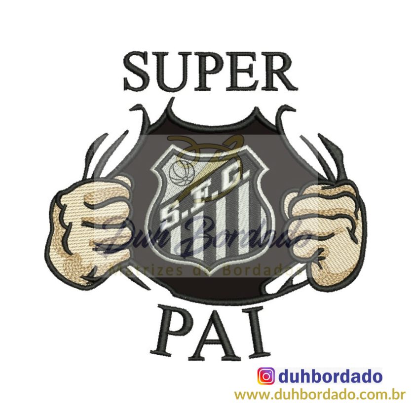 Matriz de Bordado Santos