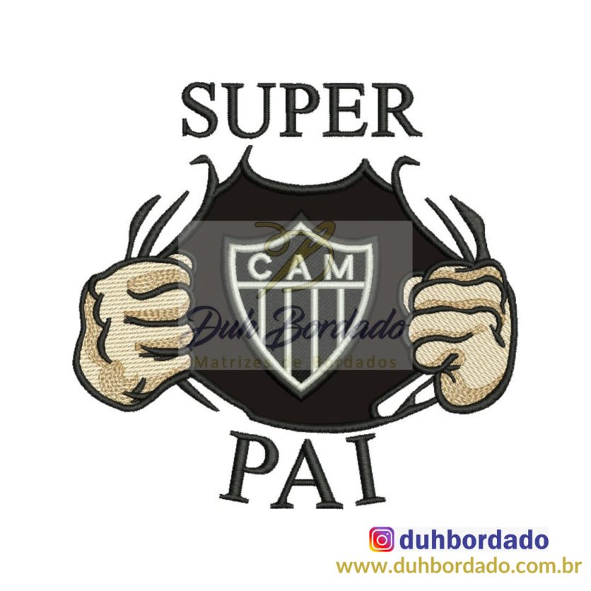 Matriz de Bordado Atlético Mineiro