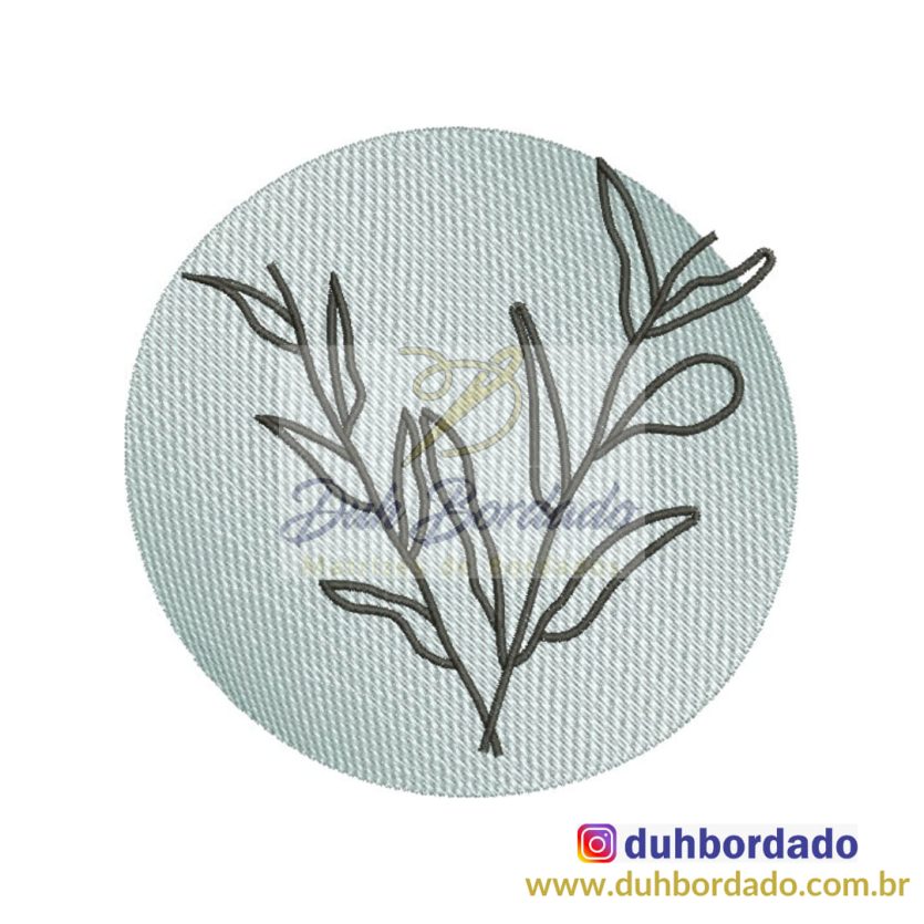 Matriz de Bordado Floral