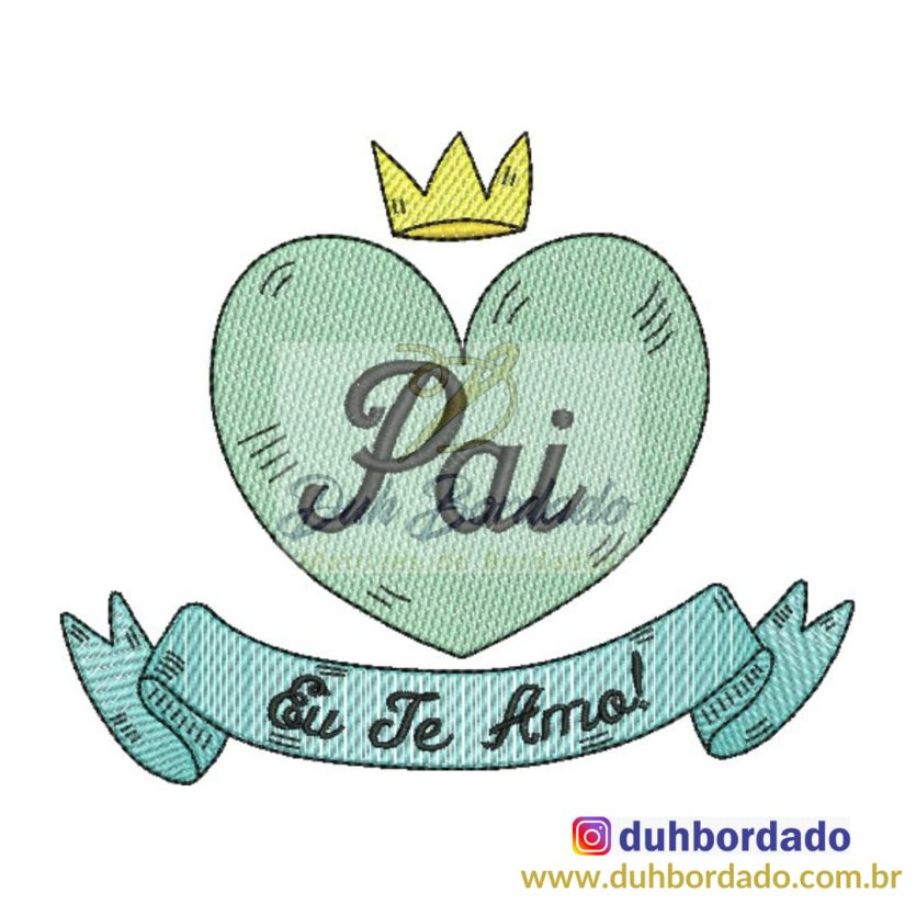 Matriz de Bordado Dia dos Pais