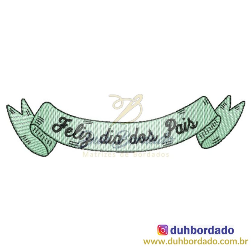 Matriz de Bordado Dia dos Pais