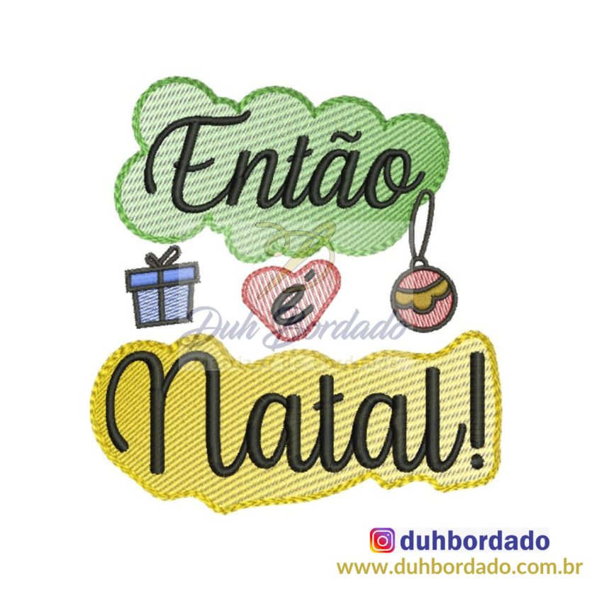 Matriz de Bordado Natal
