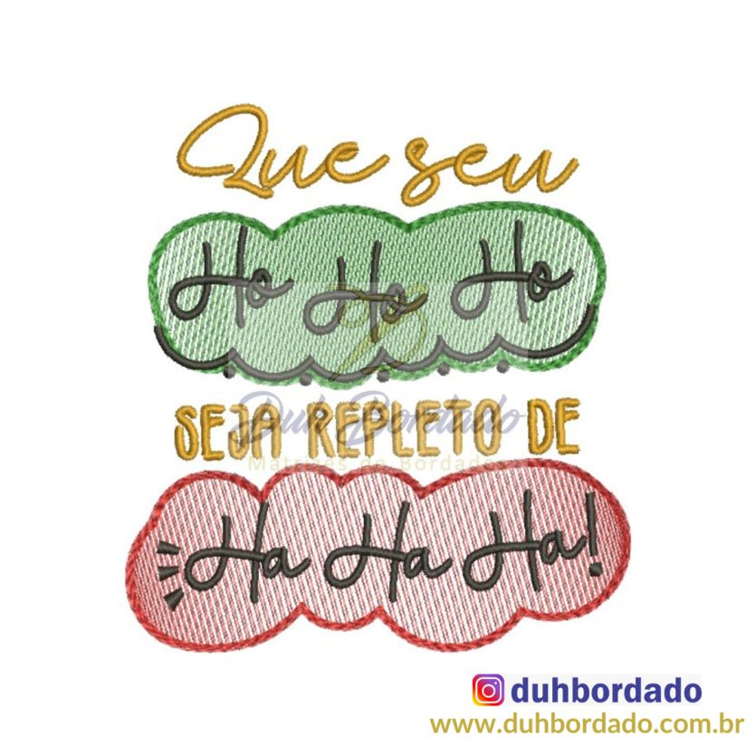 Matriz de Bordado Natal