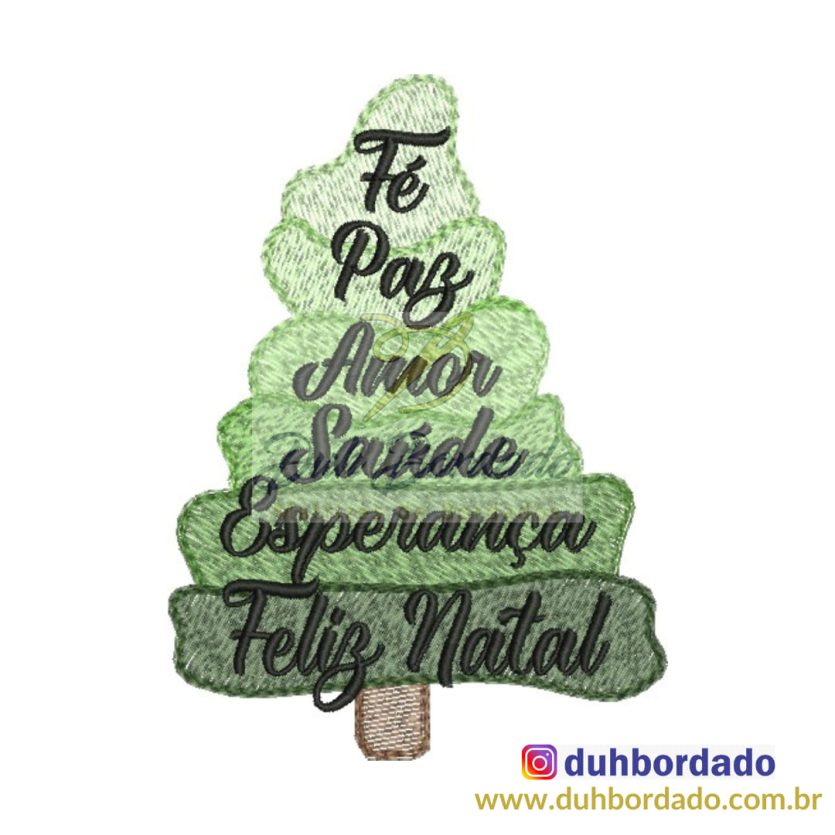Matriz de Bordado Natal
