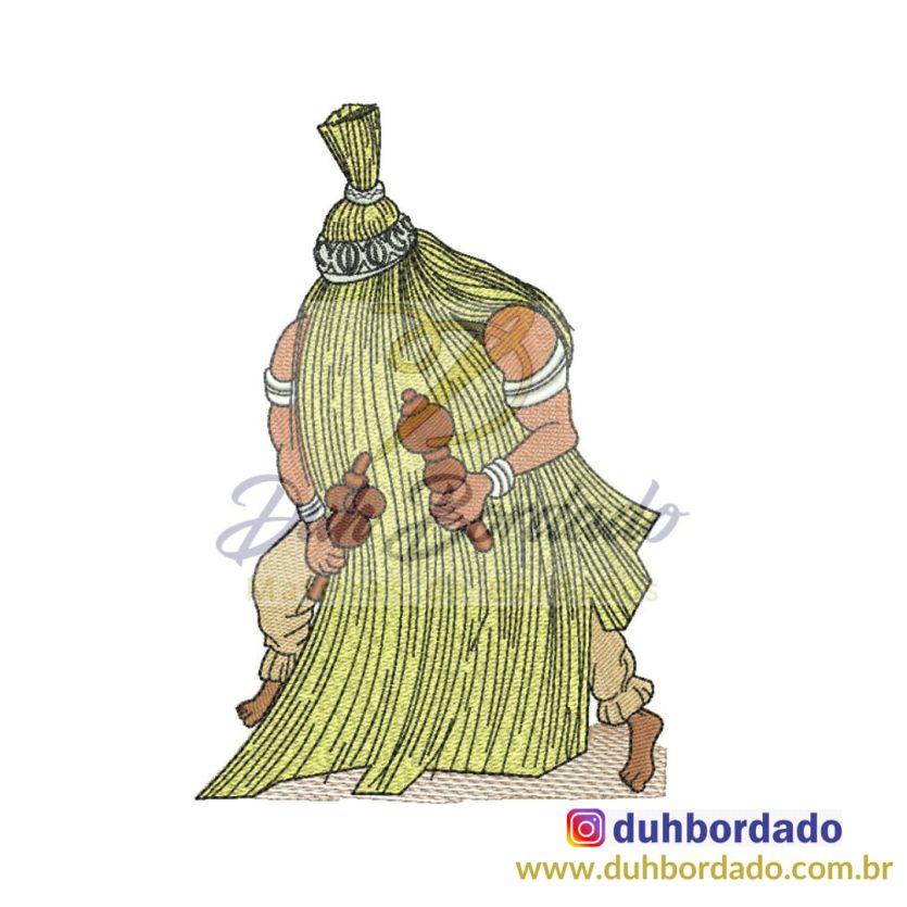Matriz de Bordado Orixá Omulu