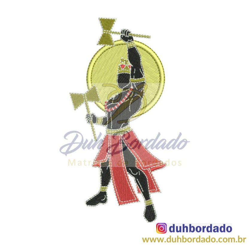 Matriz de Bordado Orixá Xangô