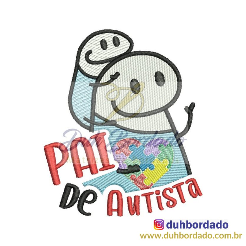 Matriz de Bordado Flork Dia dos Pais