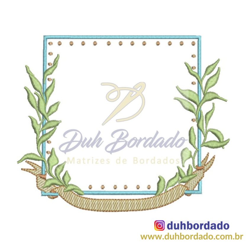 Matriz de Bordado Brasão