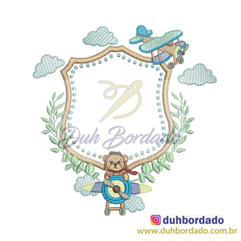 Matriz de Bordado Brasão
