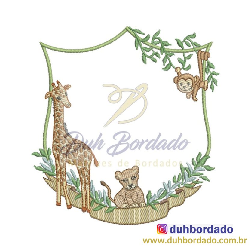 Matriz de Bordado Brasão