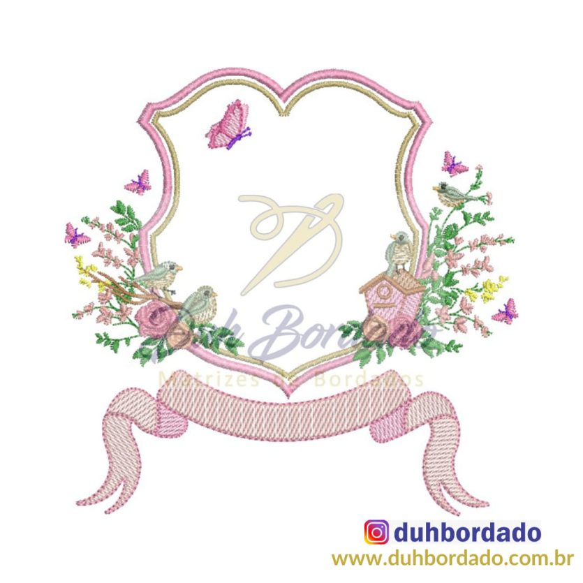 Matriz de Bordado Brasão