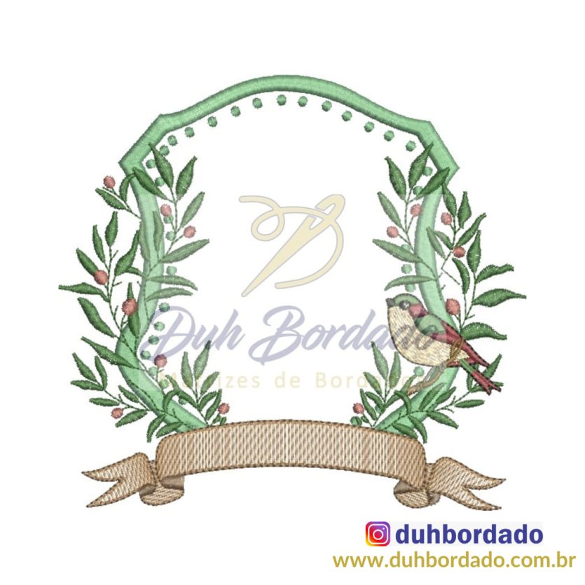 Matriz de Bordado Brasão