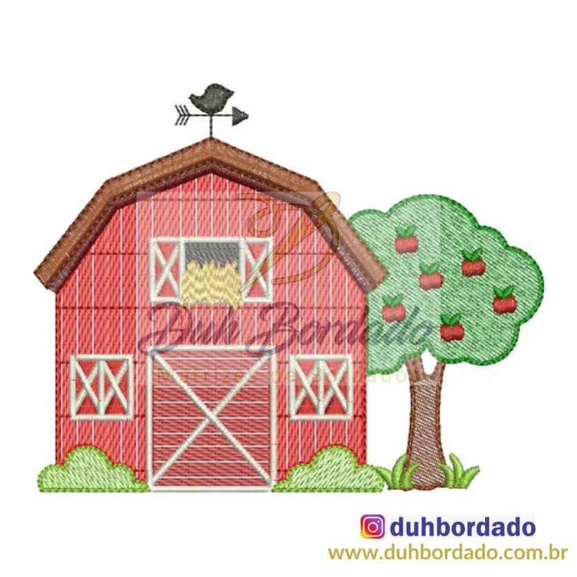 Matriz de Bordado Celeiro