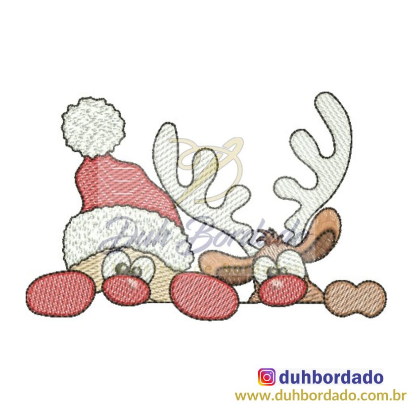 Matriz de Bordado de Natal