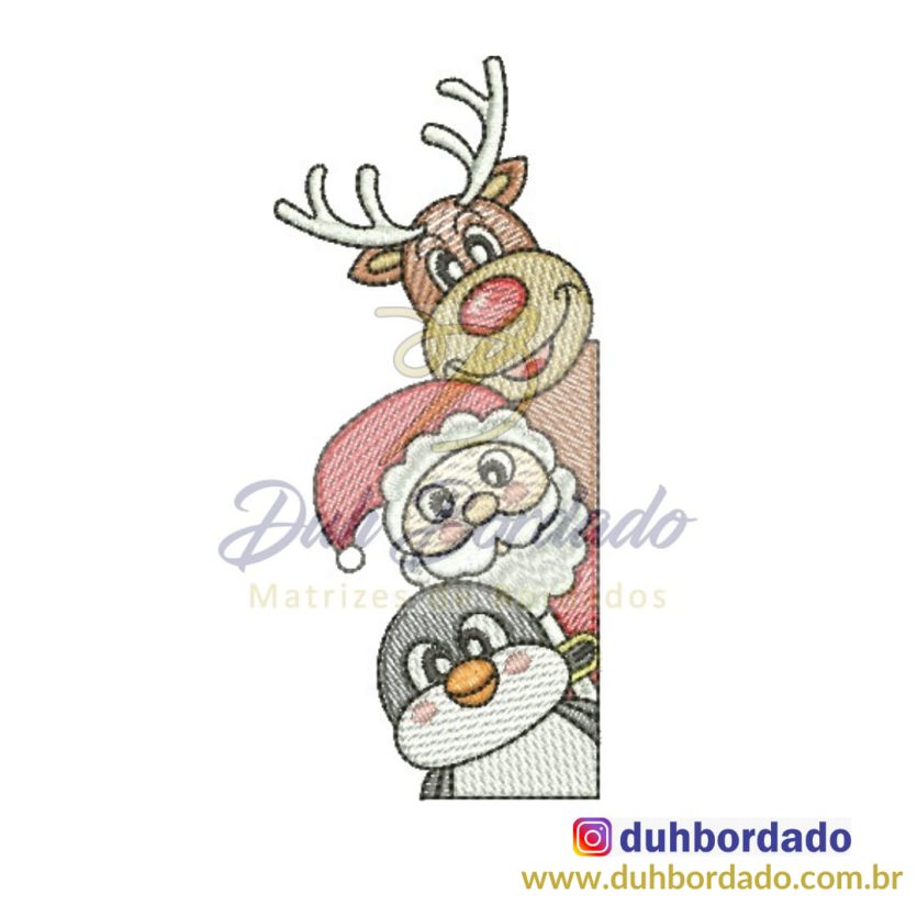 Matriz de Bordado de Natal